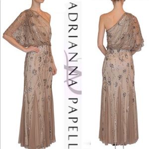 Adrianna Papell evening gown EUC